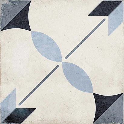 Equipe Art Nouveau Arcade Blue - 20x20 cm