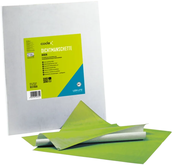 Codex Dichtmanschetten Boden - 10 Stück