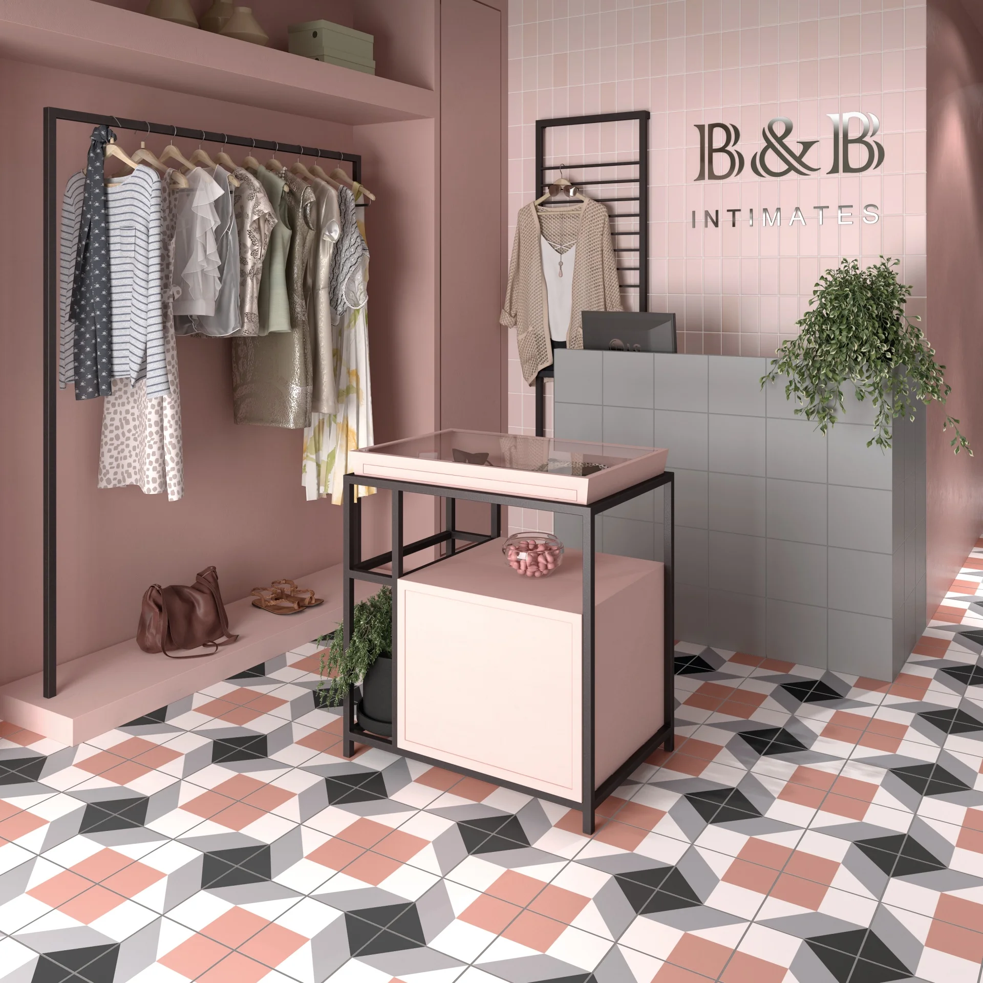 Equipe Bauhome Karo Cold - 20x20 cm