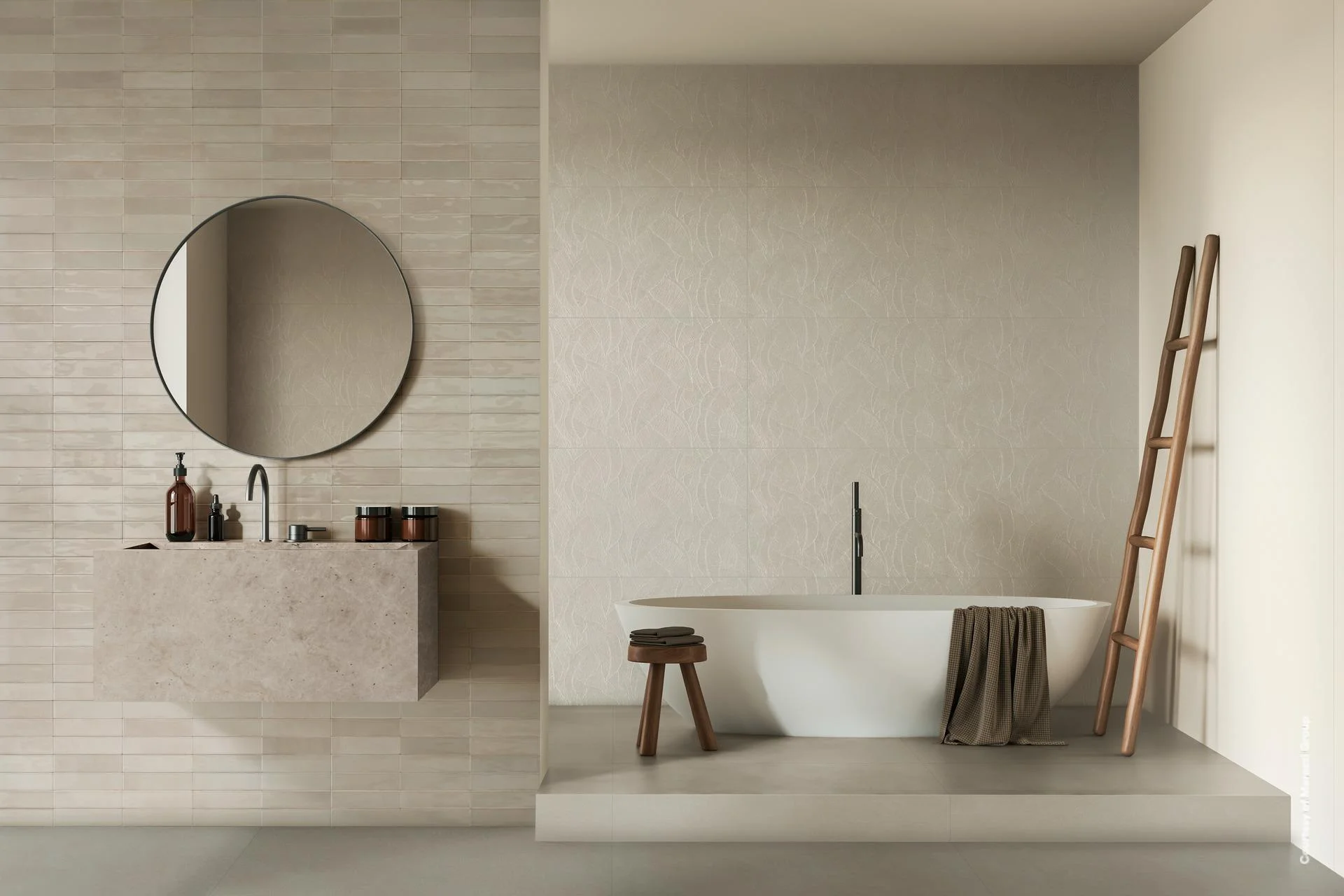 Marazzi Lume bone - 6x24 cm glänzend | 9,5 mm