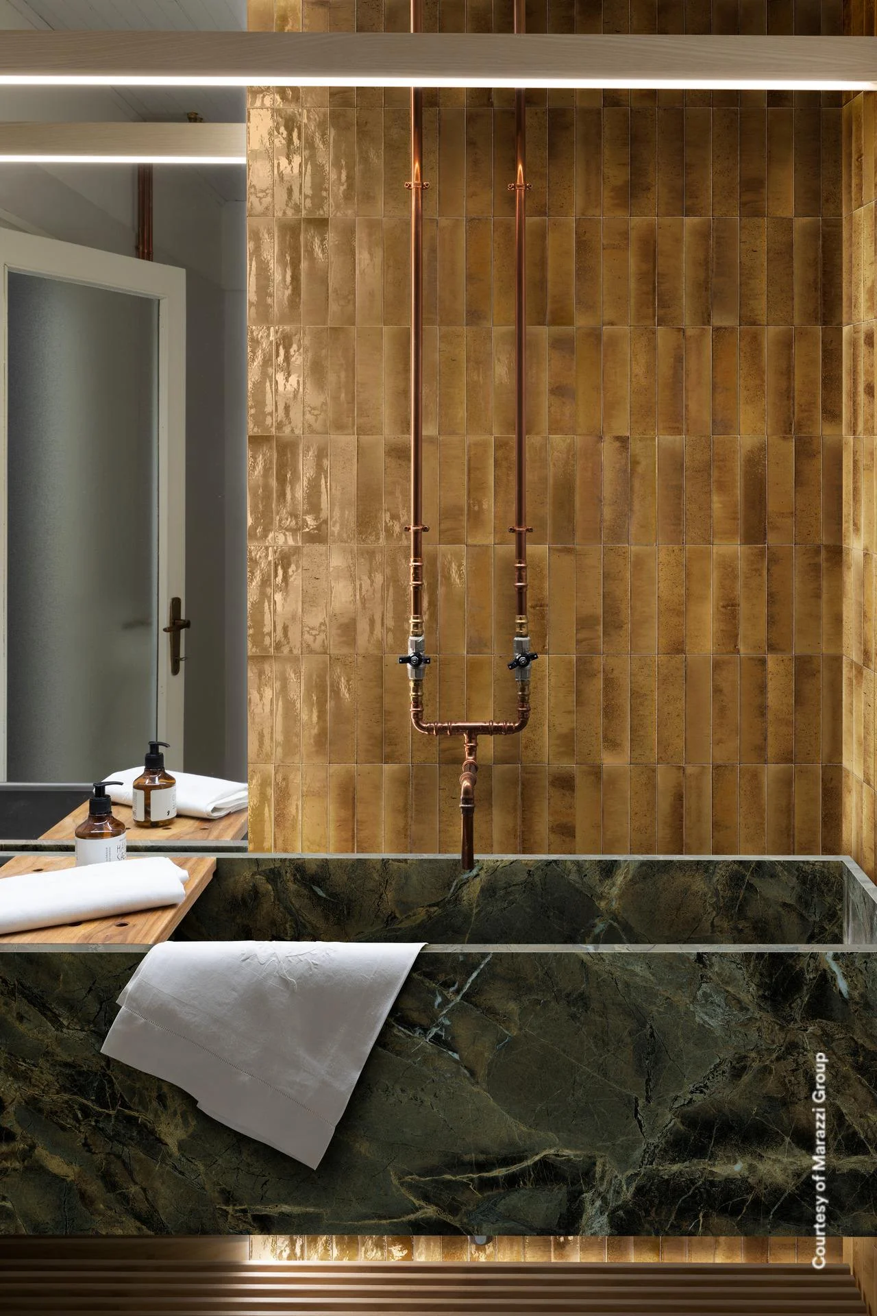 Marazzi Lume beige - 6x24 cm glänzend | 9,5 mm