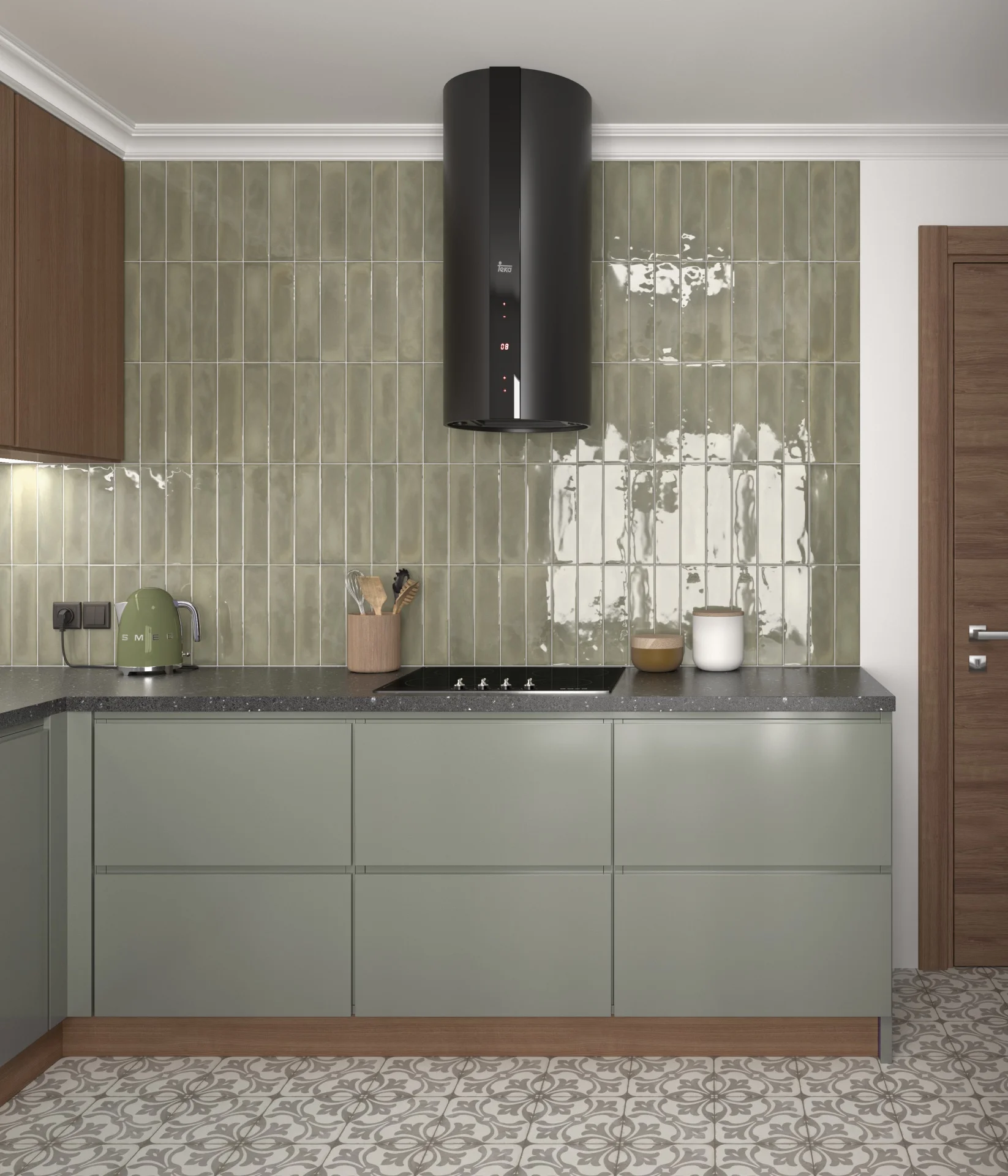 Equipe Splendours green - 7,5x30 cm