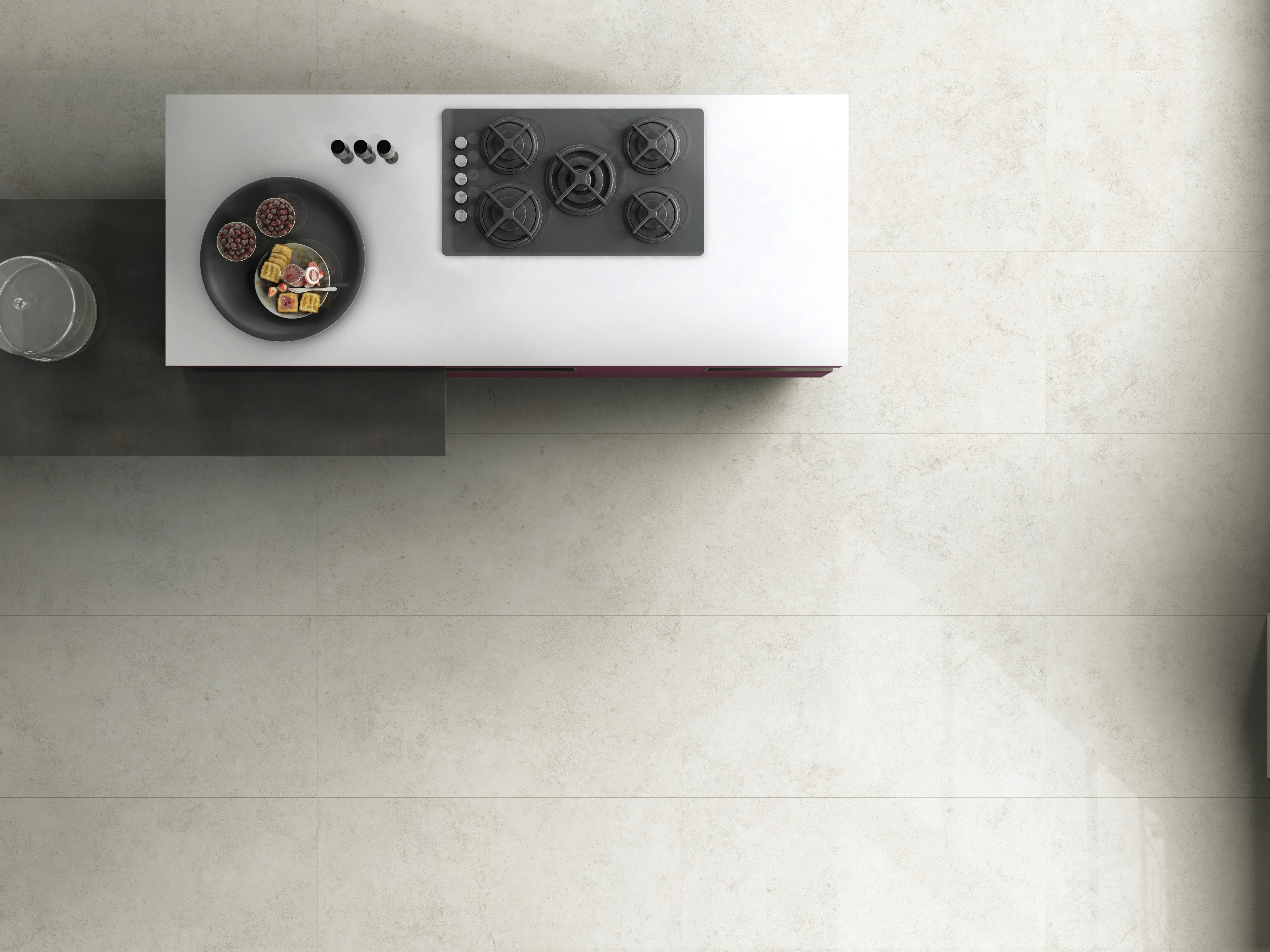 Century Glam Bianco - 60x60 cm