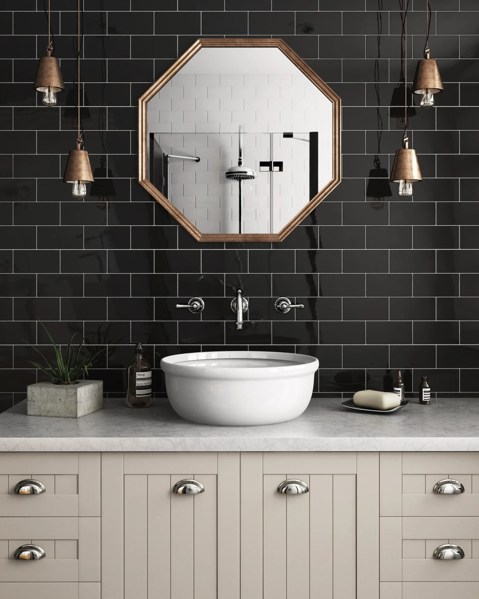 Equipe Evolution negro glänzend - 5x40 cm