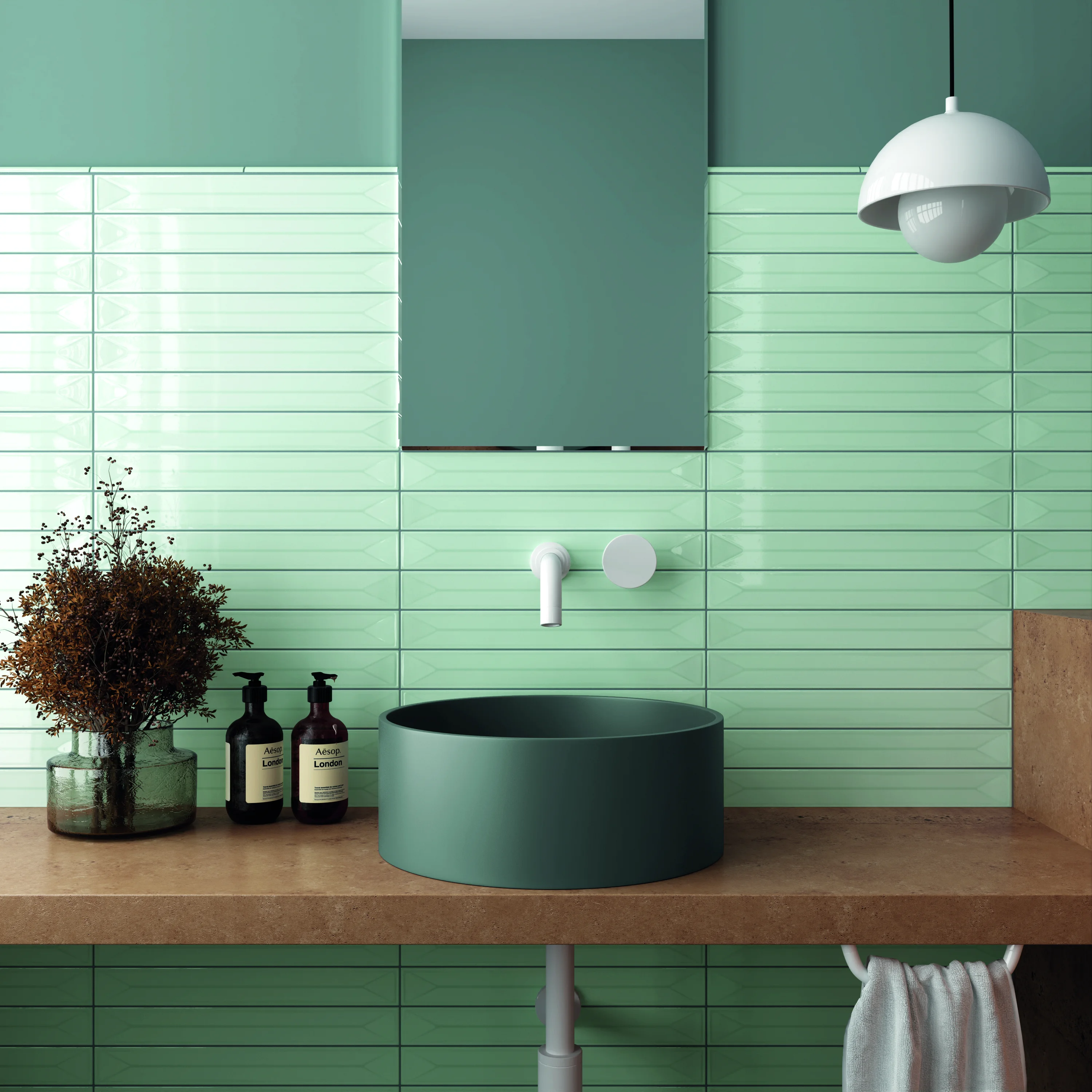 Equipe Vitral Mint - 5x40 cm glaenzend