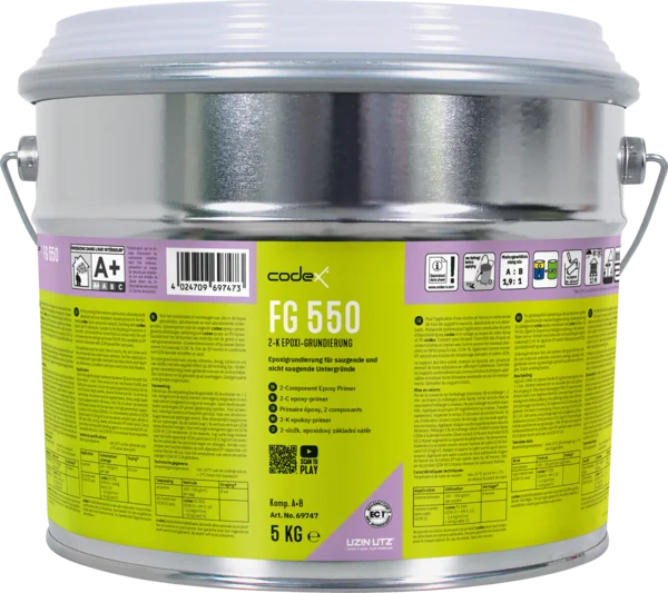 Codex FG 550 2-K Epoxi-Grundierung - 5 KG