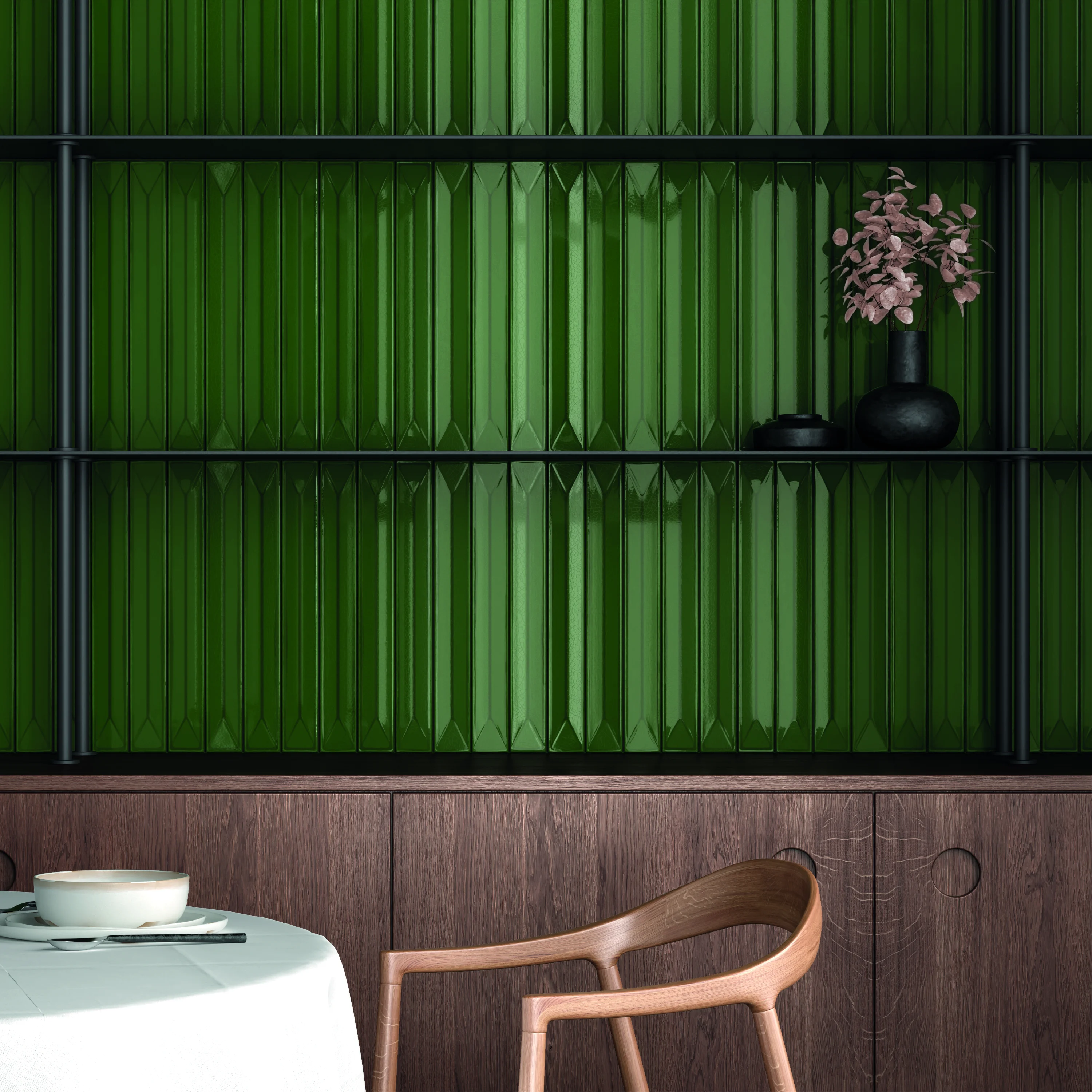 Equipe Vitral Forest - 5x40 cm Axis Reactive glaenzend