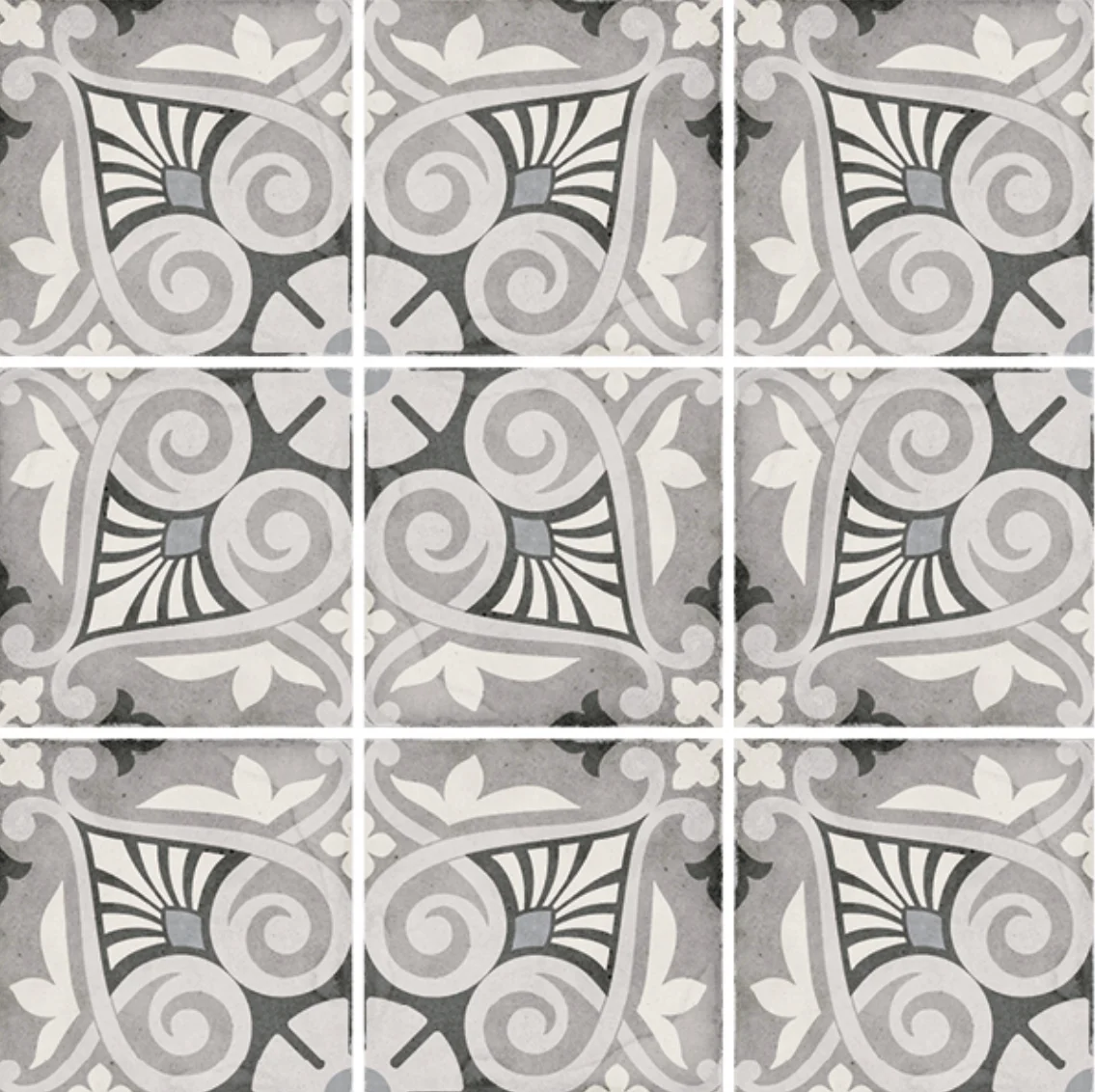 Equipe Art Nouveau Opera Grey - 20x20 cm