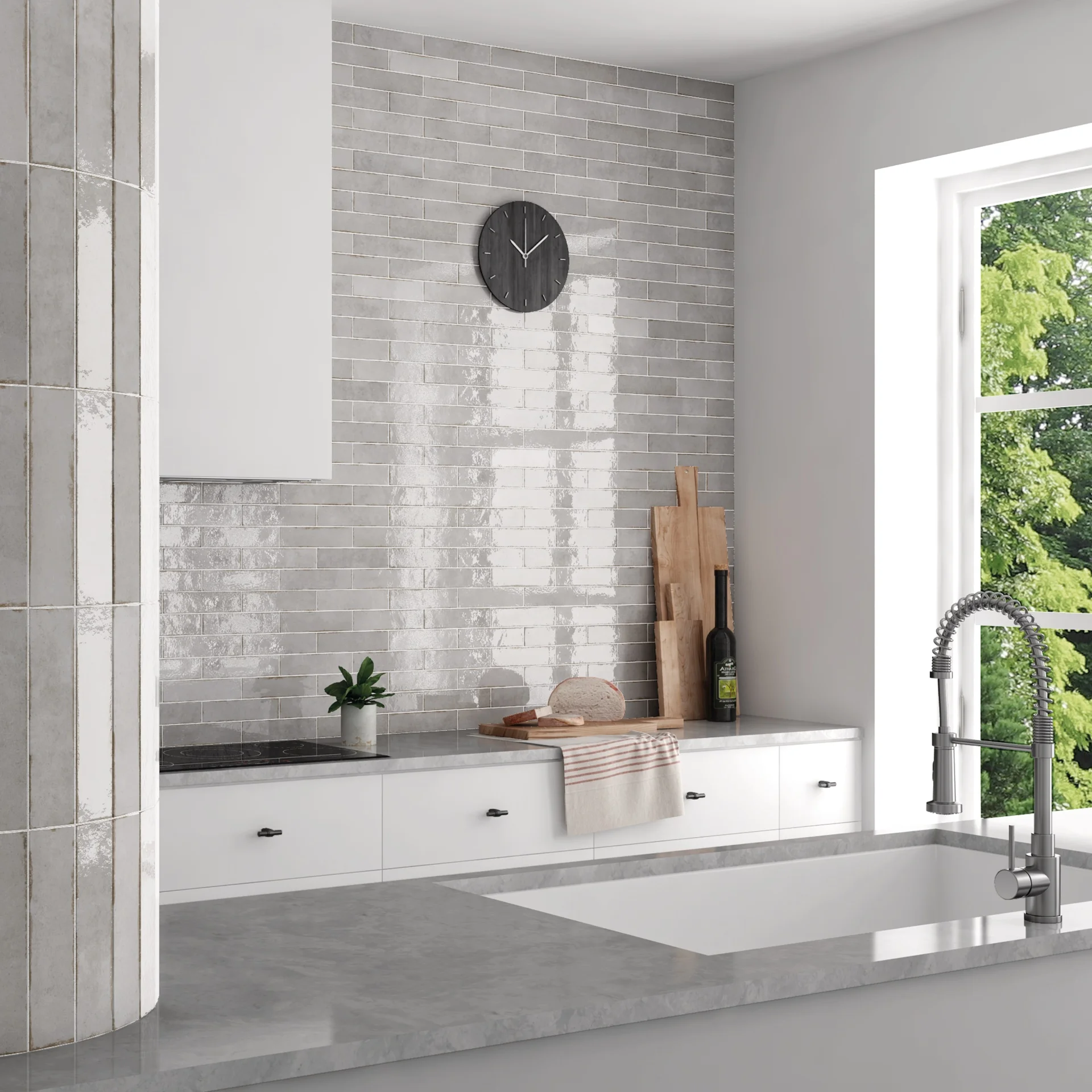 Equipe Tribeca grey whisper - 6x24,6 cm