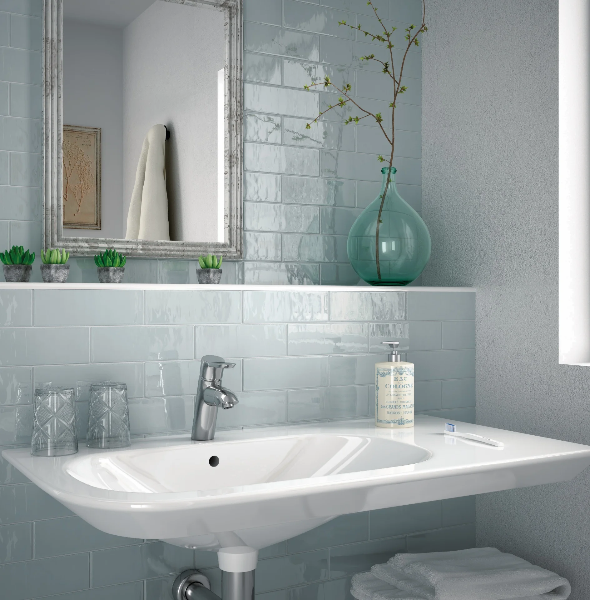 Equipe Country ash blue glänzend - 6,5x40 cm