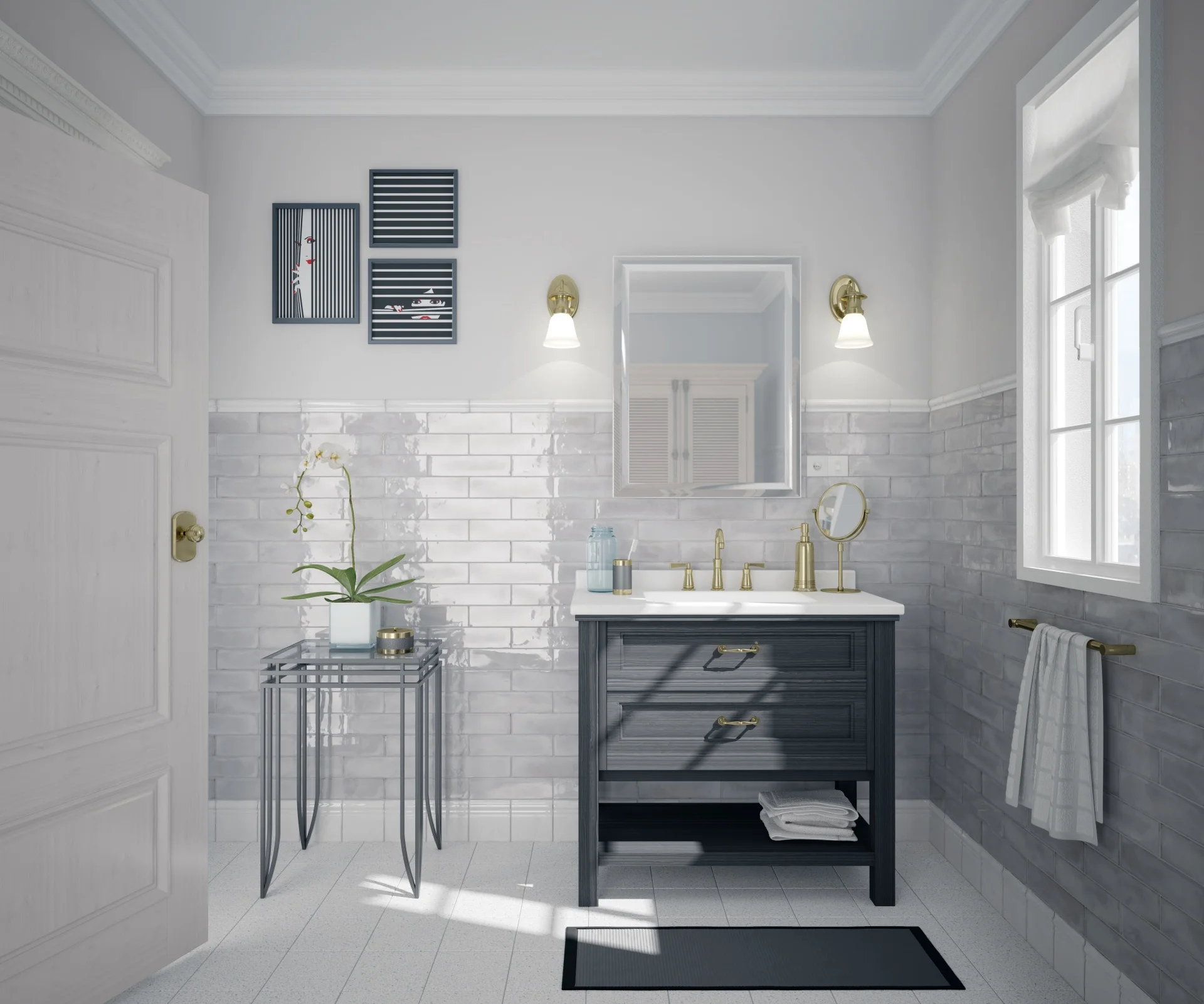 Equipe Splendours grey - 7,5x30 cm