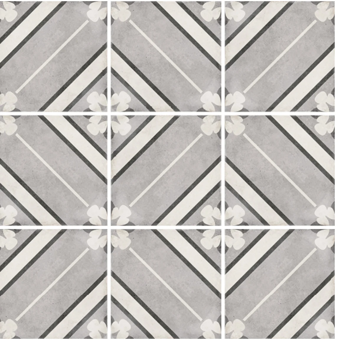 Equipe Art Nouveau Inspire Grey - 20x20 cm