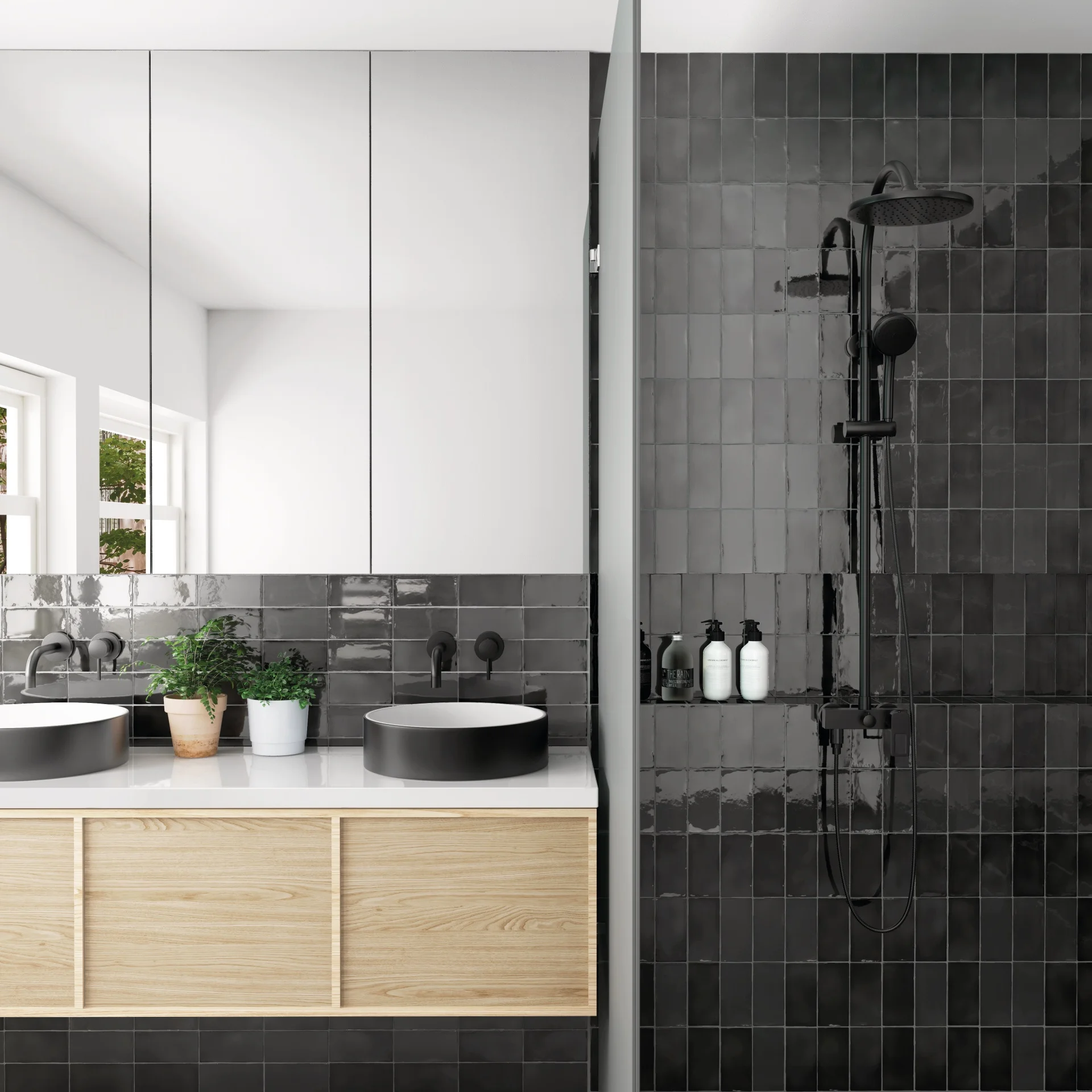 Equipe Manacor Black - 7,5x15 cm