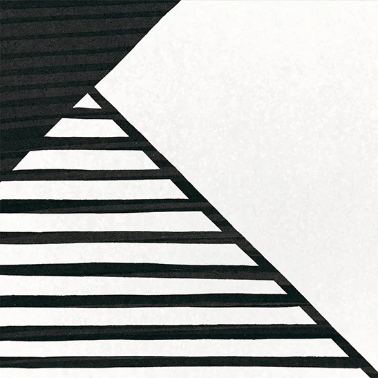 Equipe Caprice Deco Origami B&W - 20x20 cm