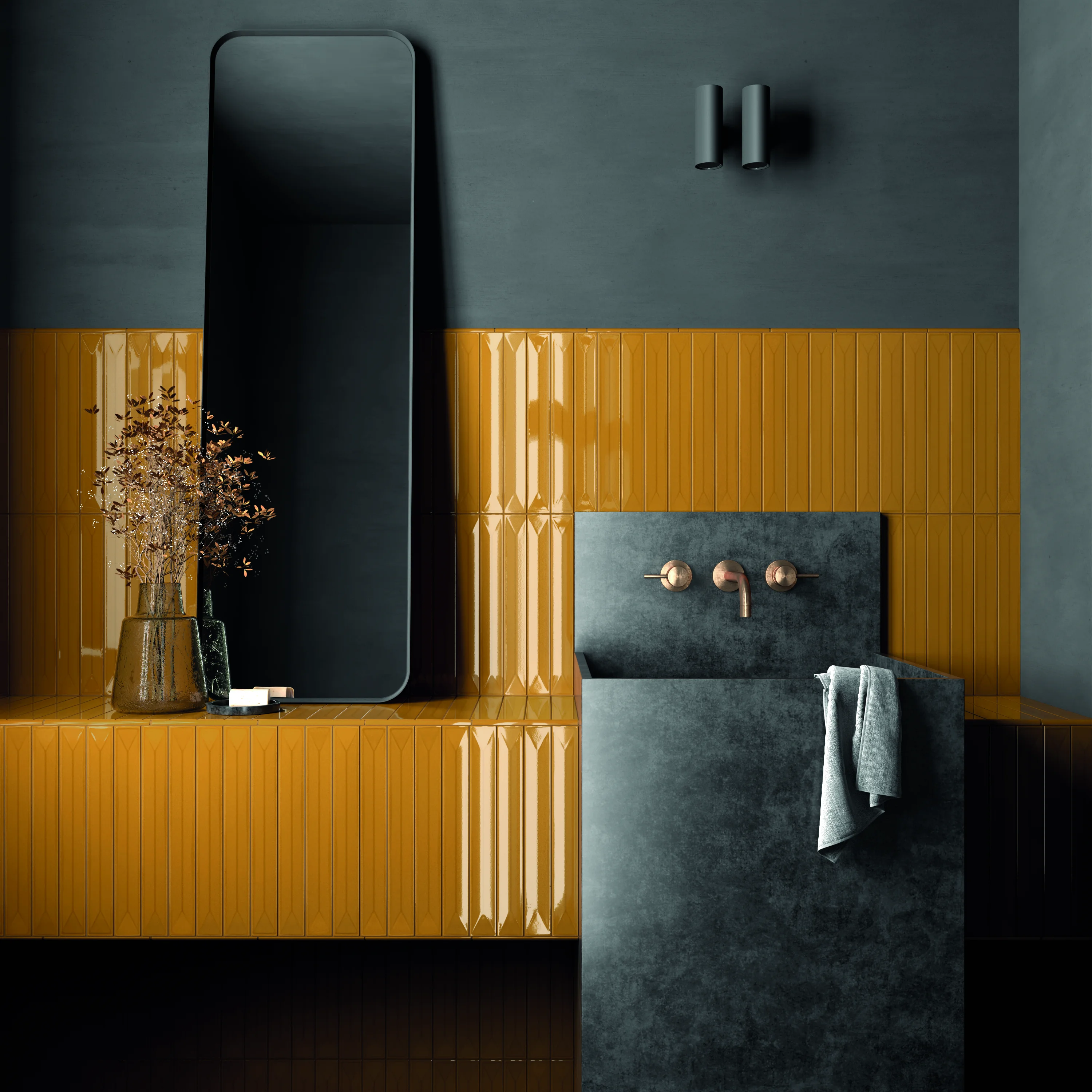 Equipe Vitral Honey - 5x40 cm Axis Reactive glaenzend