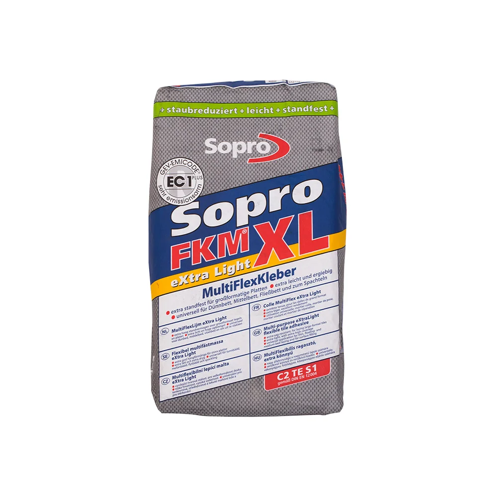 Sopro FKM® XL MultiFlexKleber eXtra Light 444 - 15 KG