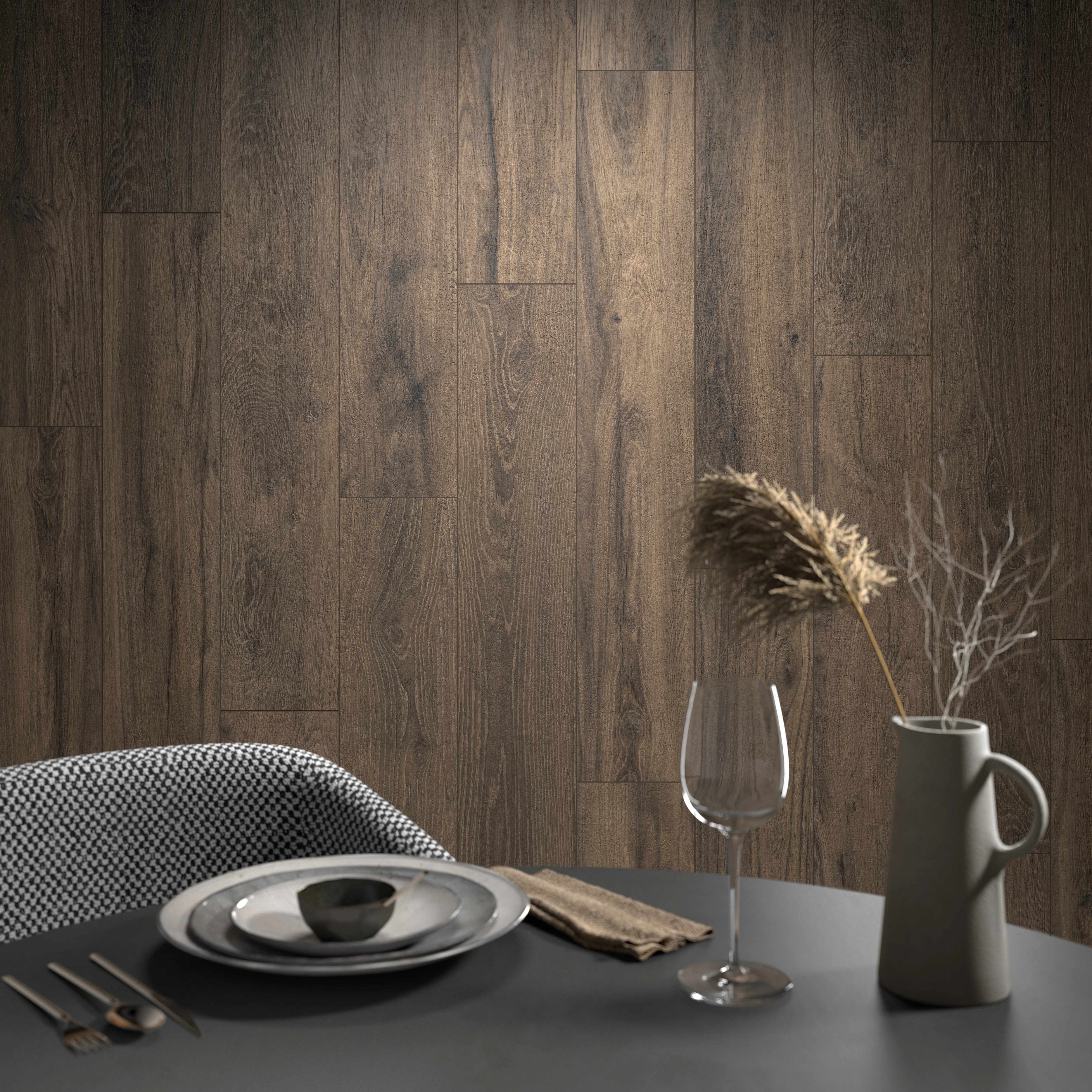 Castelvetro Rustic Nut - 20x120 cm