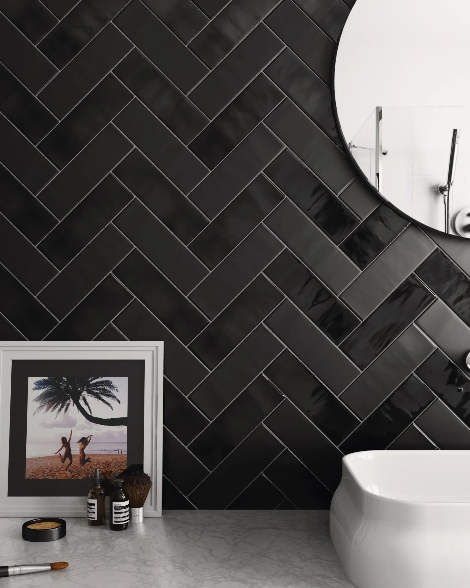 Equipe Country anthracite glänzend - 13,2x40 cm