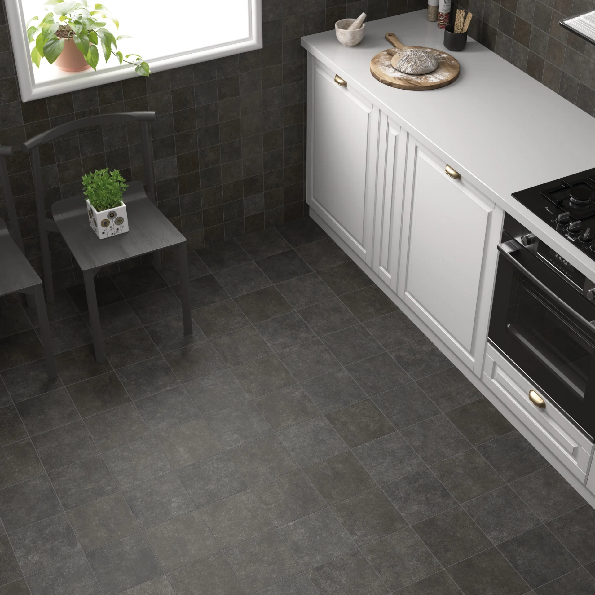 Equipe Stage Charcoal - 20x20 cm