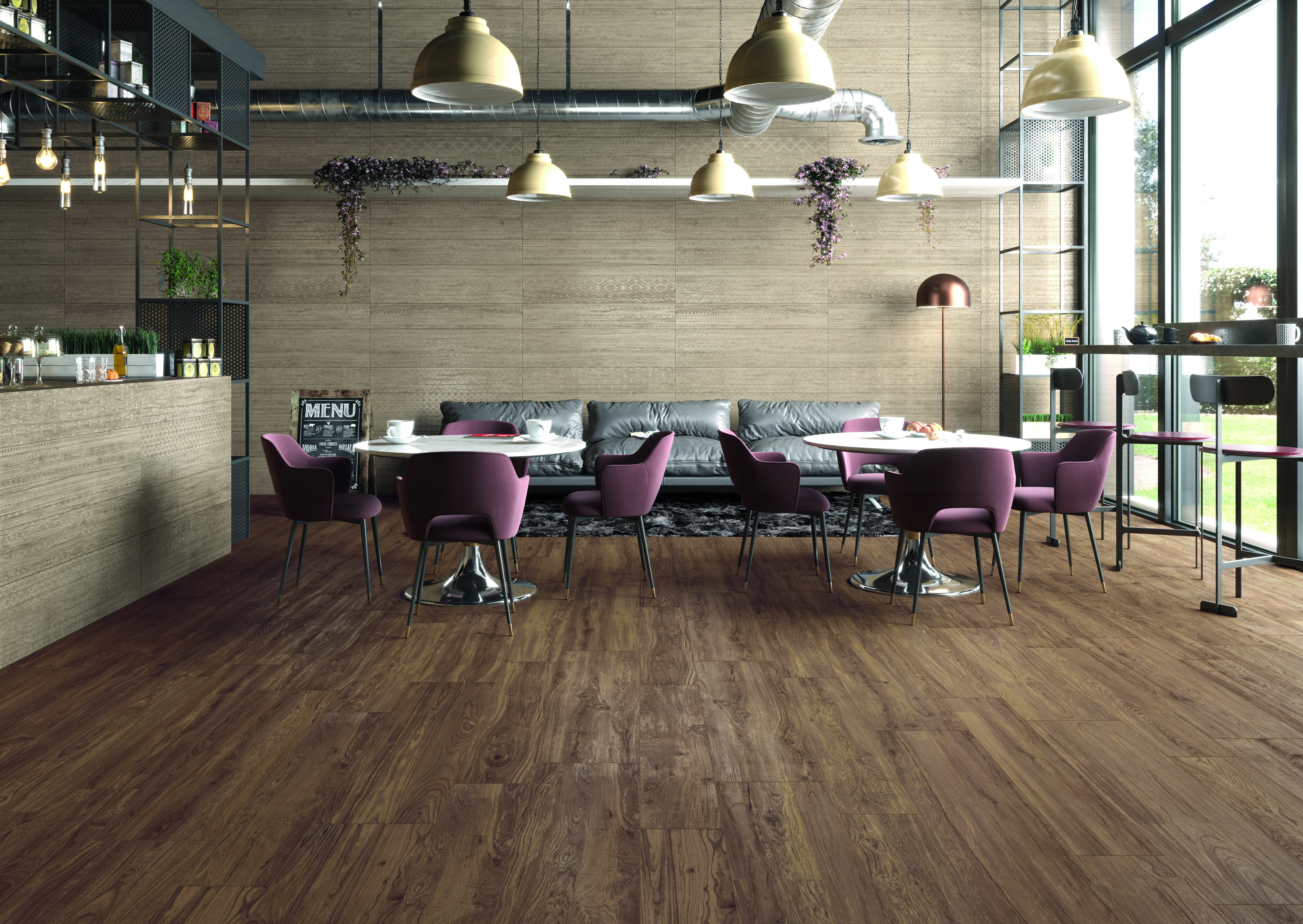 Castelvetro Rustic Nut - 30x120 cm