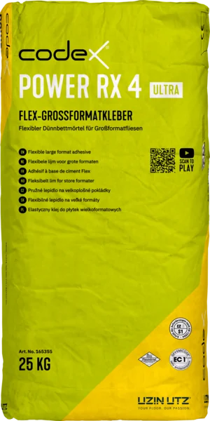 Codex Power RX 4 Ultra Flex-Großformatkleber - 25 KG