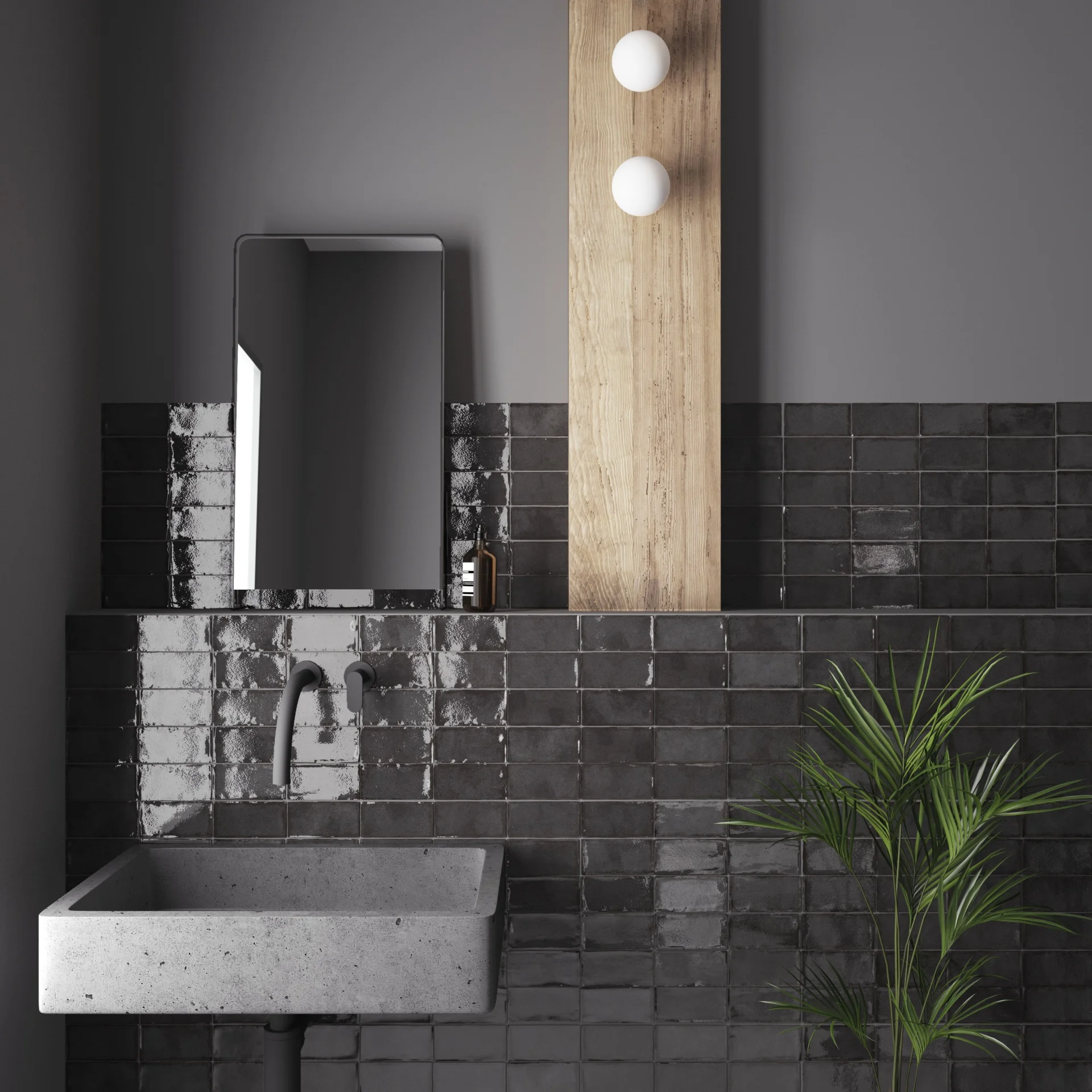 Equipe Altea Black - 7,5x15 cm