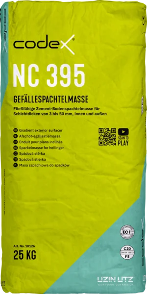 Codex NC 395 Gefällespachtelmasse - 25 KG