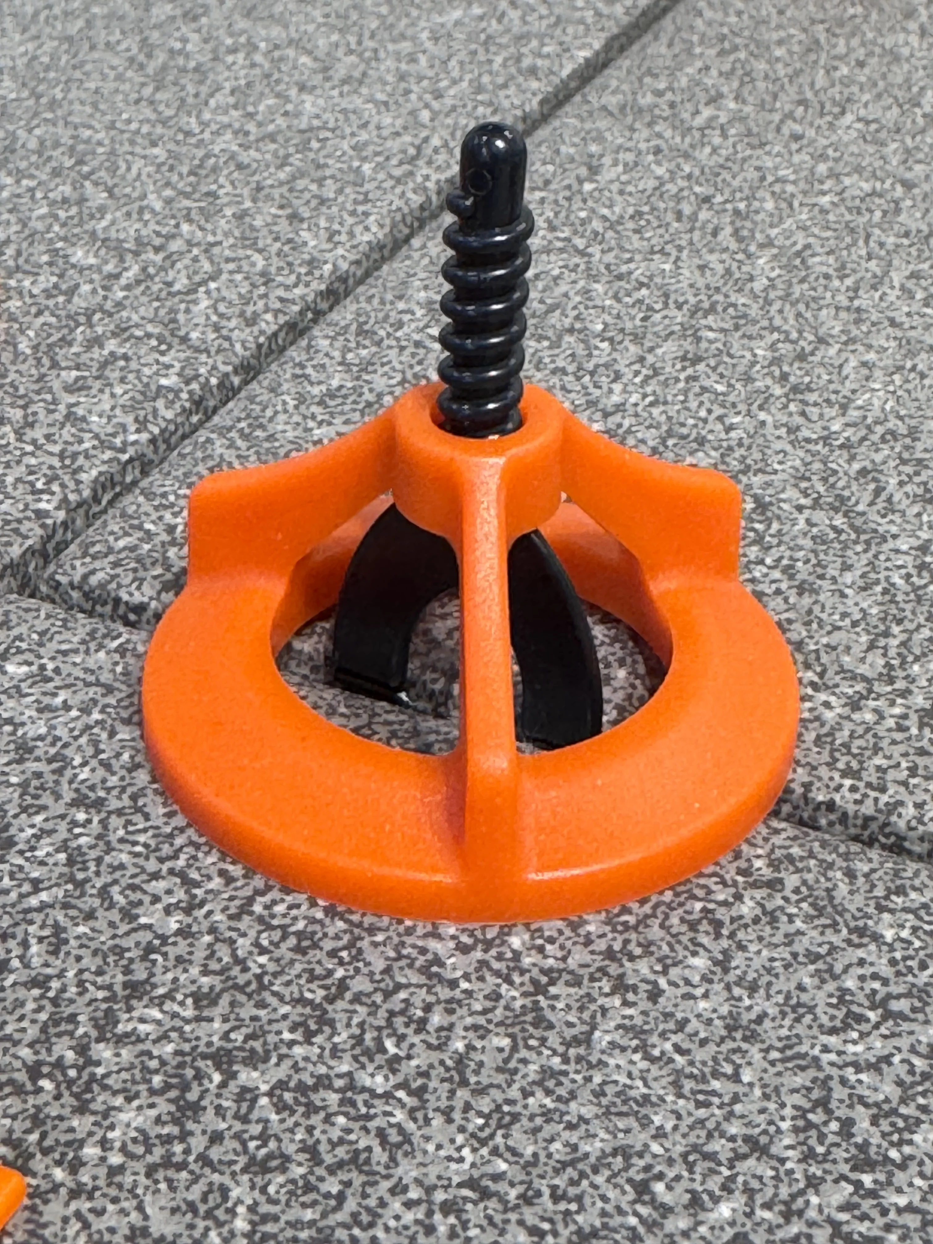 2Quadrat Nivelliersystem-Set zum Schrauben - für 1,5 mm Fugenbreite