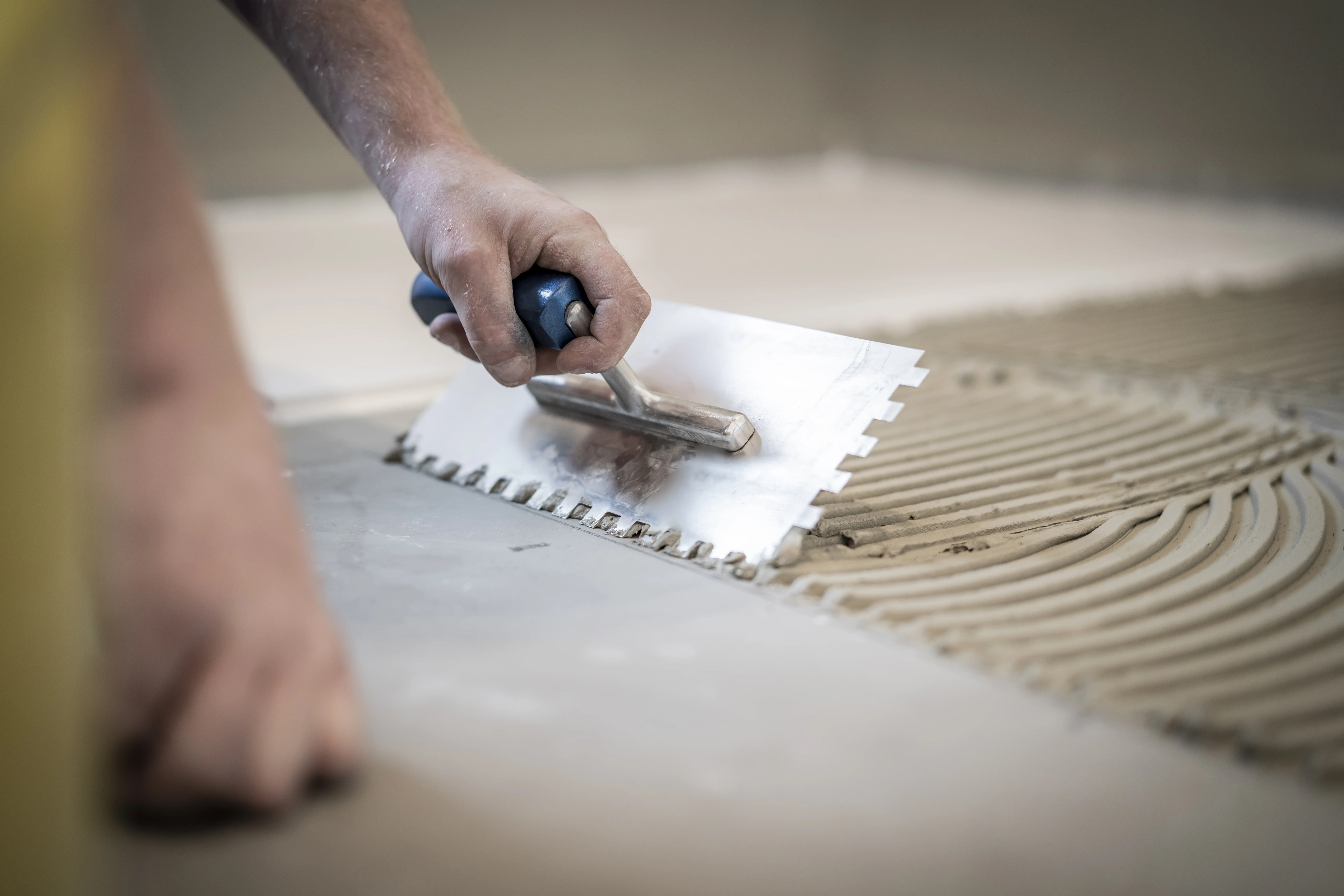 Fliesenzubehör-verlegen