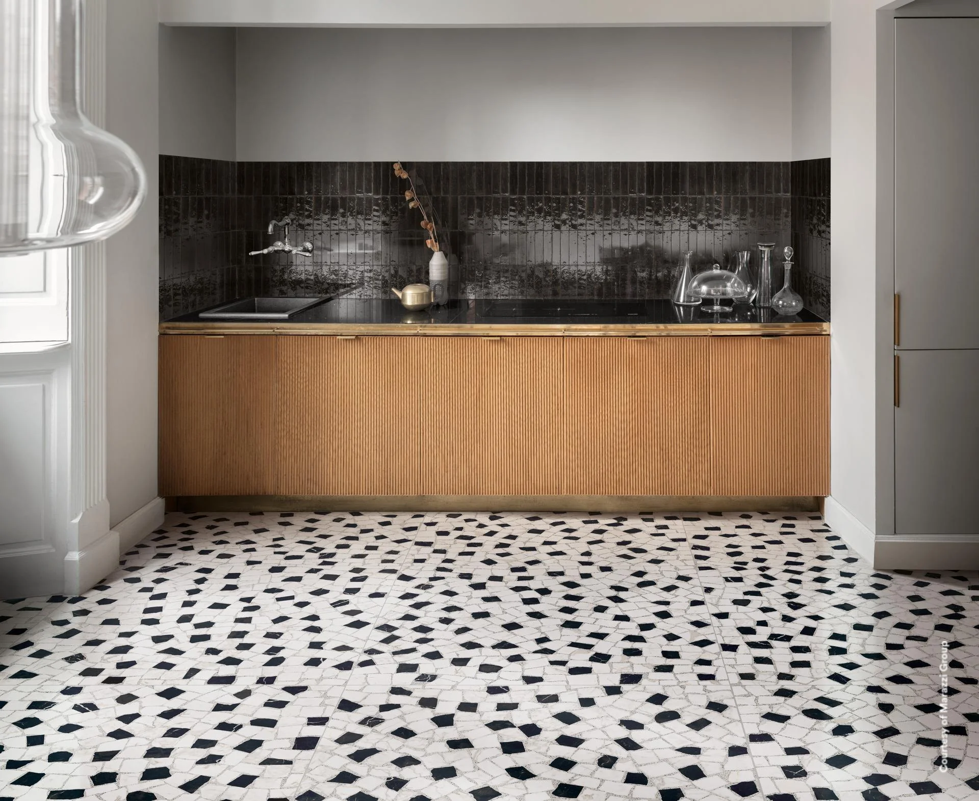 Marazzi Lume black - 6x24 cm glänzend | 9,5 mm