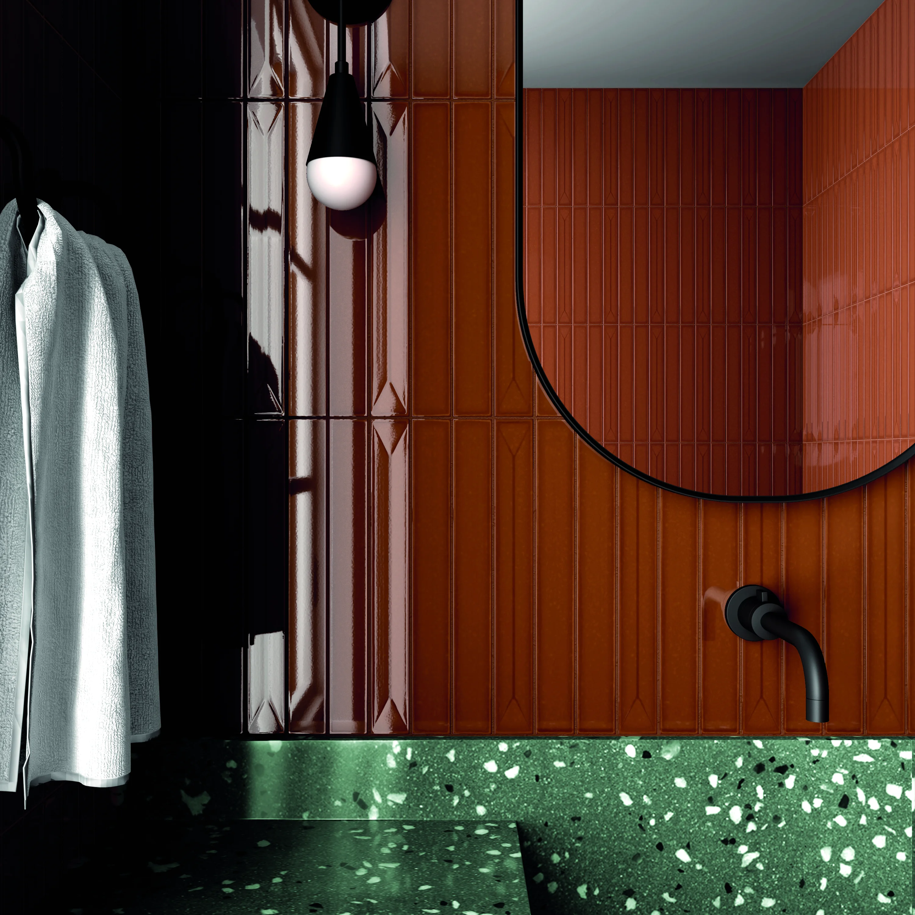 Equipe Vitral Caramel - 5x40 cm Reactive glaenzend